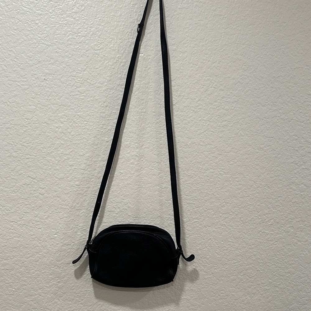 Vintage Ann Taylor Black Crossbody Bag